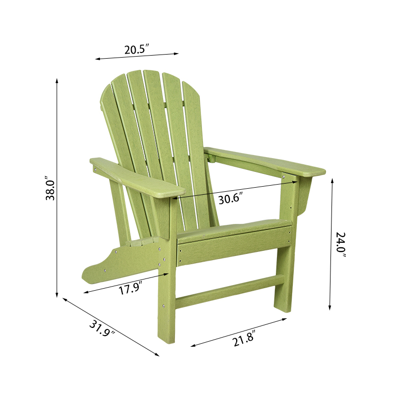 Hoge rugleuning Fix Adirondack-stoel