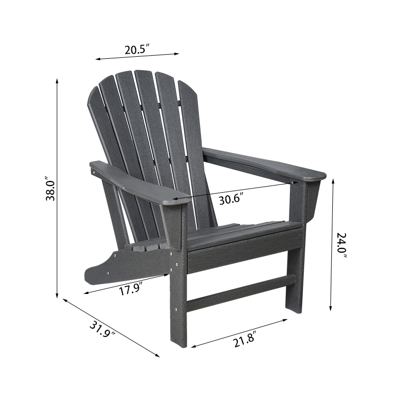 Hoge rugleuning Fix Adirondack-stoel