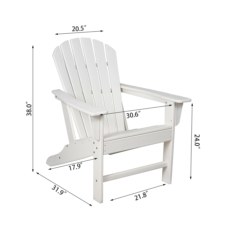 Hoge rugleuning Fix Adirondack-stoel