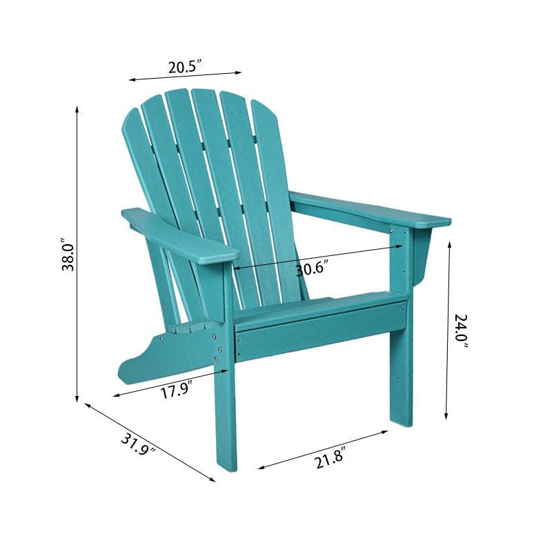 Hoge rugleuning Fix Adirondack-stoel