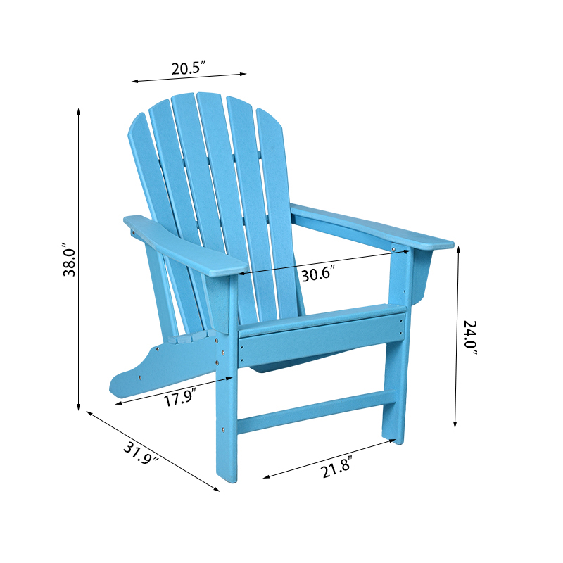 Hoge rugleuning Fix Adirondack-stoel